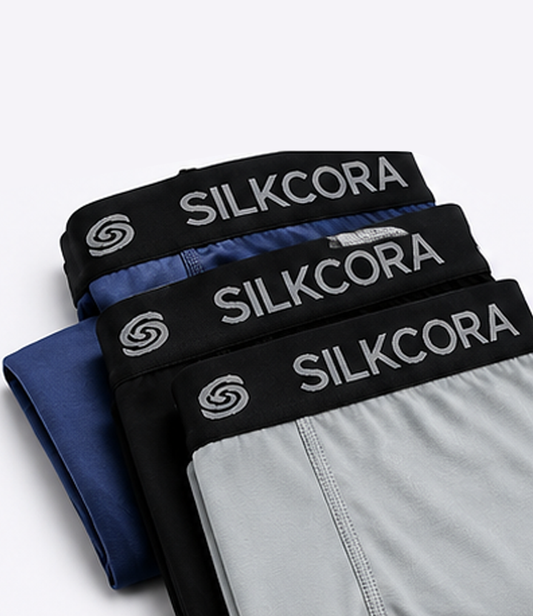 Pack of 3 Men’s Premium Boxer Briefs - Export Grade Combed Cotton